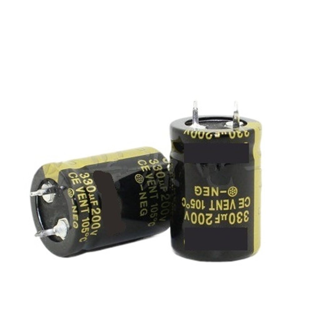 10 CPS 200V 330UF Electrolytic Capacitors Size:22X30