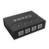 4/8/16/32 Ports Computer Synchronizer - USB Keyboard Mouse Synchronizer/Sharer, KVM Switch/Distributor, DNF Game Control Synchronizer Plug & Play, Metal Shell(4 Ports) view 1