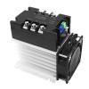 A Complete Set (Soft Start Module Fan Radiator) 380V Three-Phase Intelligent Motor Soft Starter Cabinet Slow Start 2KW4KW6KW8KW(8KW Module S110 F80) view 2