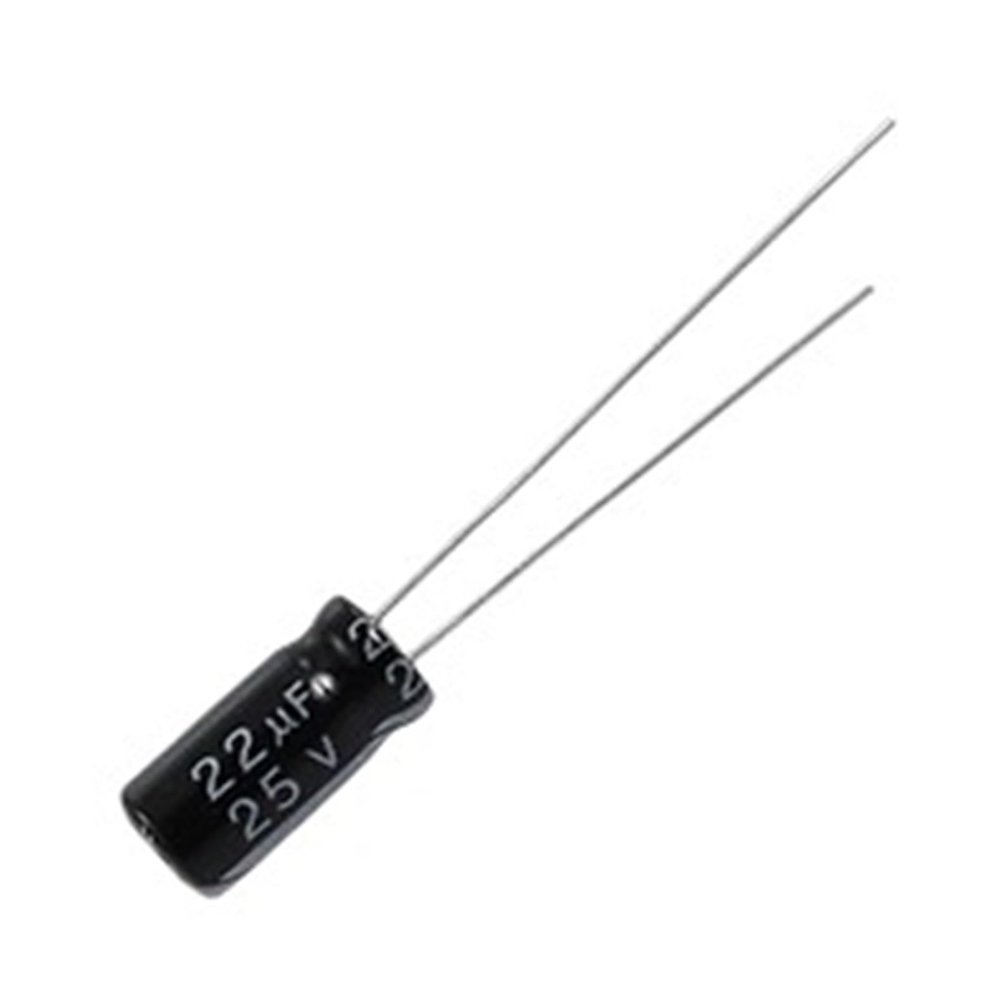 1000 PCS 25V 22UF Electrolytic Capacitors Size:4 * 7