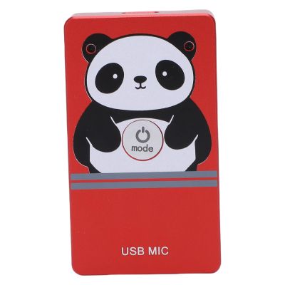 Bewinner HiFi USB Noise Cancelling Microphone with 192KHz Sampling Speed, Powerful Magnetic Attraction for Live Streaming and Music Recording (Chinese Red)
