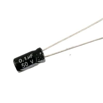 1000 PCS 50V 0.1UF Electrolytic Capacitors Size: 5 * 11