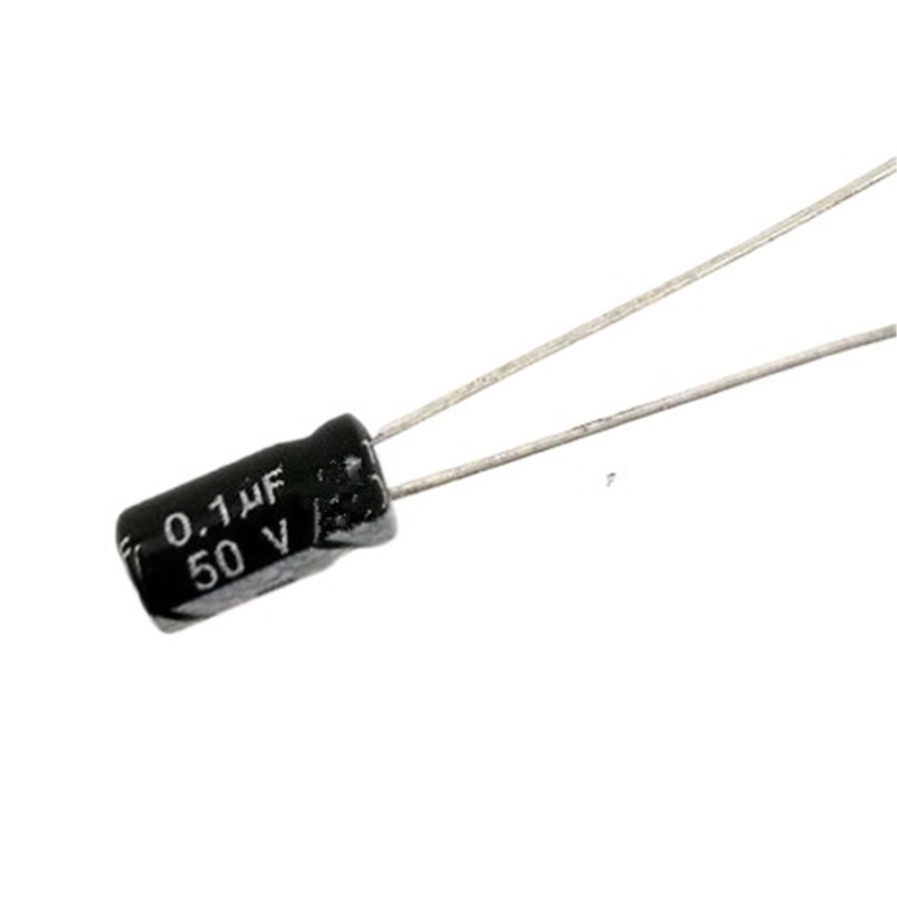1000 PCS 50V 0.1UF Electrolytic Capacitors Size: 5 * 11