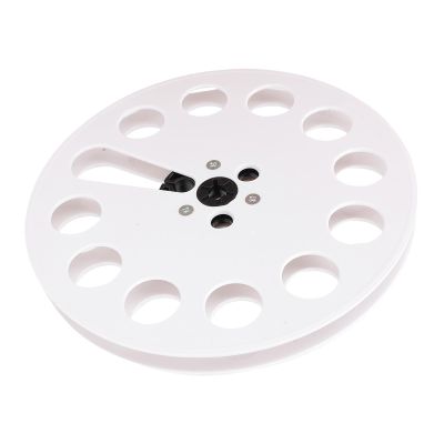 Bewinner 1/4 of 7 Inch Robust Empty Tape Robust to The Roller Studer Recording with 12 Hub Hub Holes, Premium Audiophile Sound Tape, Lasting Abdominal Material, Suitable for Tect (White)
