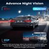 1080P Dash Camera for Car,3 Channel Dash Cam Front and Rear Inside G-Sensor, 3.16 IPS Screen, 24Hr Parking, 170Wide Angle, Loop Recording, IR Night Vision (A98 3channel) view 3