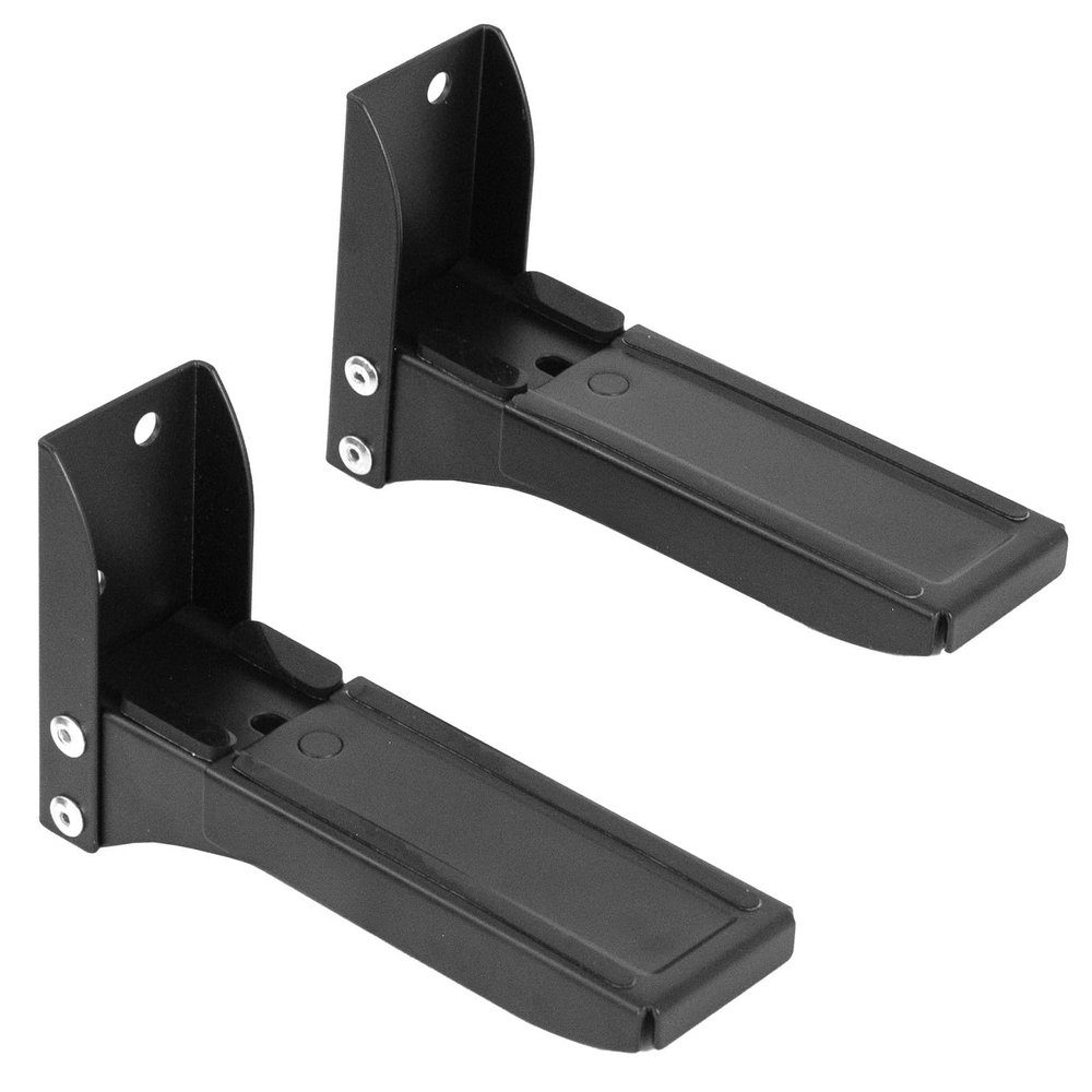 Noomul Steel Universal Soundbar Speaker Dual Adjustable Wall Mount Brackets