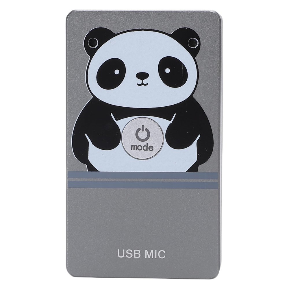 Bewinner HiFi USB Noise Cancelling Microphone with 192KHz Sampling Speed, Powerful Magnetic Attraction for Live Streaming and Music Recording (Meteorite Gray)
