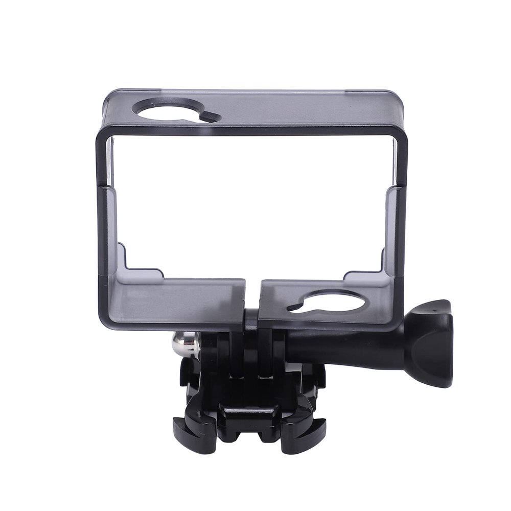 Keenso SJ4000 Camera Frame Case, Sturdy Plastic Frame Mount for Sports Action Camera, Convenient Charging Port, for Sports Enthusiasts