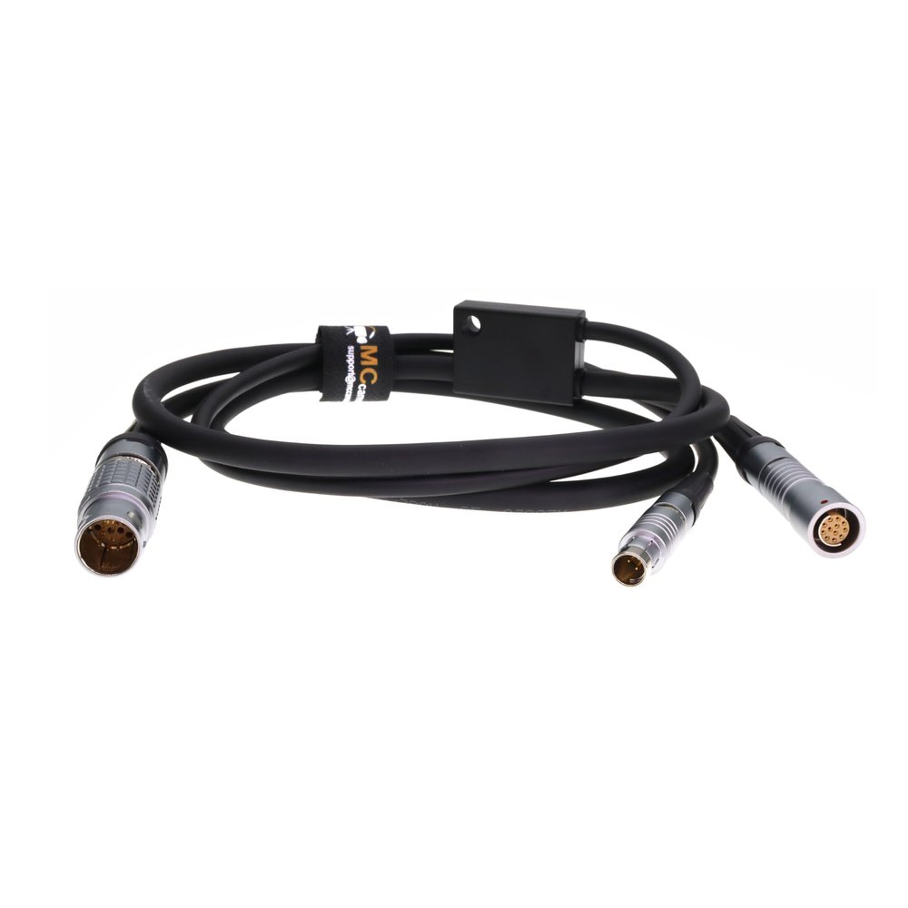 Cable ZMU-3 - CLM/PSC 2B 19 Pin to RS 3 Pin + 12 Pin Female for ARRI K ZMU-3 CLM PSC Supply Cable 50cm