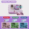 Instant Print Camera for Kids,Christmas Birthday Gifts for Girls Boys,1080P HD Instant Digital Print Cameras for Toddler,Portable Toy for Kids with 32GB SD Card for 3-16 Year Old view 2