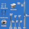 6.6-19.7ft Security Camera Pole Outdoor, Universal Surveillance Camera Post Stand with 1 Brackets, Backyard Walkway Industrial Commercial Home Use(B,196.9in(5 m)) view 2