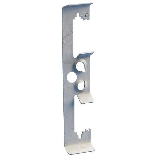 4Z34 Multi-Function Clip, 1/4" Rod, #12-#8 Wire, 1/8"-3/8" Flange, 1/4" Hole