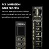 8 Port USB Docking Station, USB Expansion Dock, with 1.54-inch IPS Color Screen, 8 RGB Indicators, 10 Levels Brightness Adjustment, Switch + Button + Voice Control, for Gadgets view 4