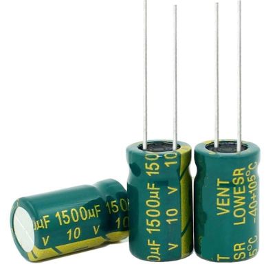 100 PCS 10v 1500uf Size:10 * 17