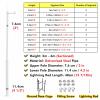 SRNSAEB Heavy Duty Surveillance Camera Mounting Pole Metal, Detachable Surveillance Camera Post/Remote Cameras Poles, Residential Area Industrial Park Around Schools(6.0m/19.7ft) view 2