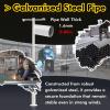 SRNSAEB Heavy Duty Surveillance Camera Mounting Pole Metal, Detachable Surveillance Camera Post/Remote Cameras Poles, Residential Area Industrial Park Around Schools(6.0m/19.7ft) view 3