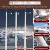 5 8 10 12 ft Tall Surveillance Poles with 5 Mounting Arms, Heavy Duty Camera Pole for Roof Inspection/Outdoor, Security Surveillance Pole(3.0 m (9.8 ft)) view 3