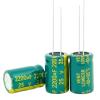 100 PCS 25V 2200UF High Frequency Low Resistance Electrolytic Capacitors Size:10 * 20MM view 1