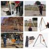 BYFSRUS Emergency Rescue Tripod - 3-Point Aluminum Rescue Equipment for Confined Spaces, 1800lbs Winch, 98ft Cable, Fall Protection & Safety for Wells, Manholes & Road Use. view 3