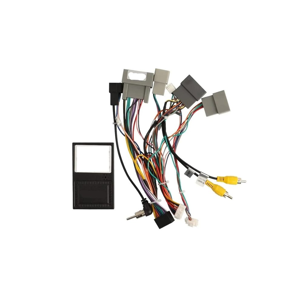 16PIN Car Stereo Wiring Harness Canbus Box 2015-2016 Compatible for Honda CRV 2.4L, 2014-2015 Civic, Fit Android Head Unit