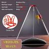 BYFSRUS Heavy Duty Aluminum Rescue Tripod for Fall Protection - Ideal for High Places, Wells, Manholes, and Sewer Emergency Operations view 2