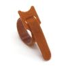 100pcs Releasable Cable Ties Plastics Fastening Reusable Tie 150 200 250 300mm Straps Nylon Wrap Zip Bundle Bandage Cable Management(Brown,150mm) view 1
