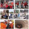 BYFSRUS Emergency Rescue Tripod Kit for Traditional Confined Spaces, Aluminum Heavy Duty Sewer Lifting and Rescue Equipment/Construction Tripod, Well Underground Pipe Tunnel Use (Color : 2 view 2