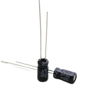 1000 PCS 50V 10UF Electrolytic Capacitors Size: 4X7