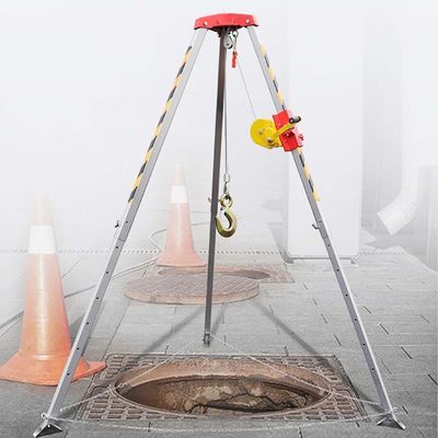 BYFSRUS Emergency Rescue Tripod - Multifunctional Lifting Device for Safe Recovery Rescue Operations and Outdoor Adventures - Essential Rescue System for First Responders