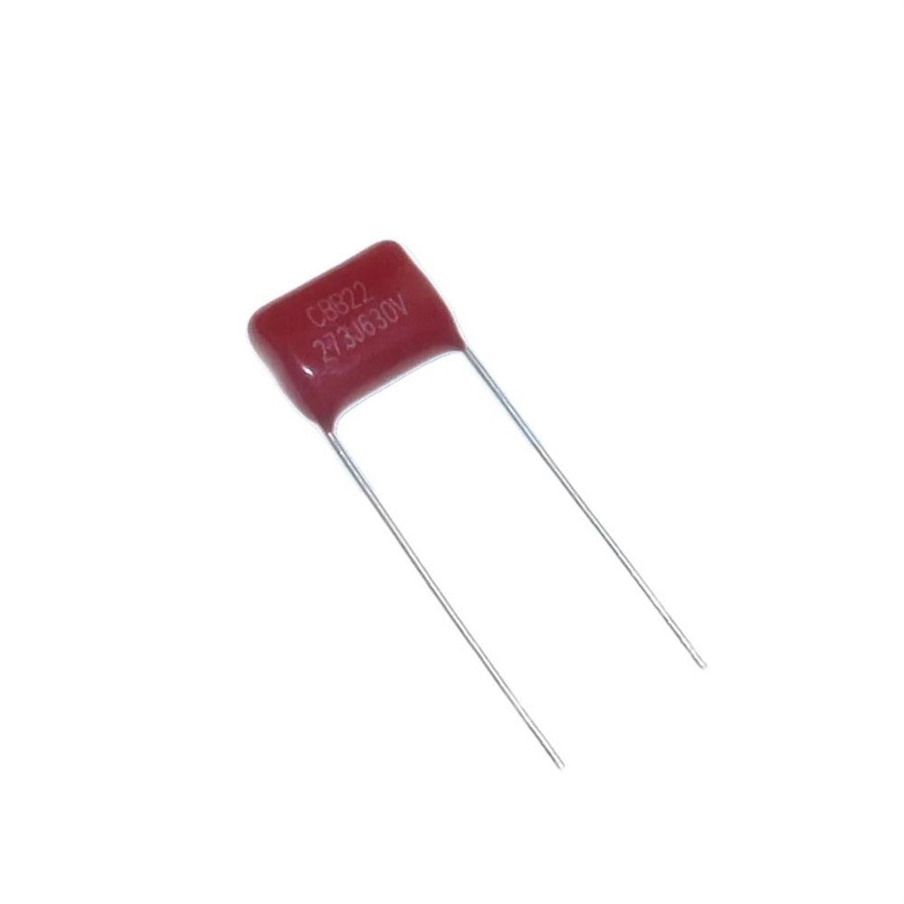 100pcs CBB 273 630V 273J 630V 0.027uF 27nF P10 CBB22 Metallized Polypropylene Film Capacitor