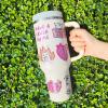 100 PCS Pink Funny Holographic Stickers for Adults Woman, Waterproof Vinyl Sarcastic Meme Decals for Water Bottle, Phone, Kindle, Laptop, Journal, Scrapbook, Bumper, Skateboard, Luggage view 4