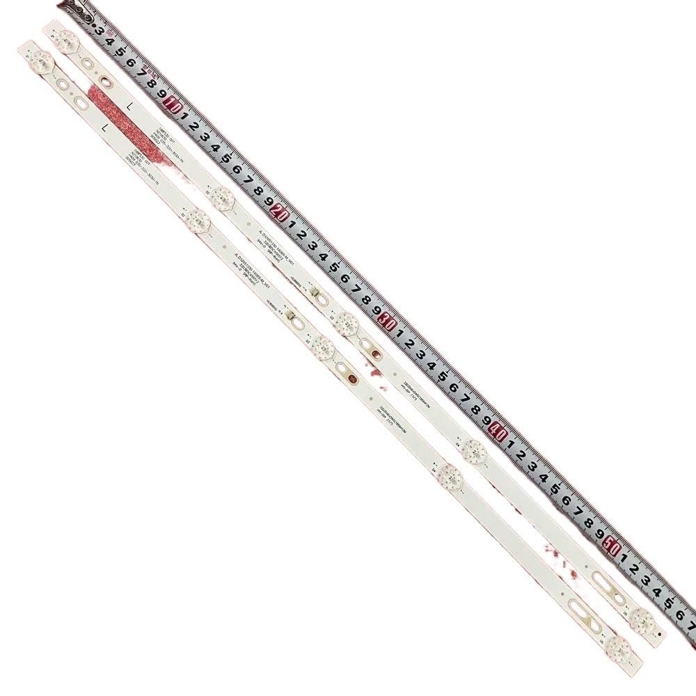 SONGYAWEIM LED Strip 5LED for KJ32D05 ZC62AG 02 JL.D32051330 140BS M KJ320M21 Liberton 32HE2HDTA1 Philco PTV3215ILED BQ 3201B BT3202B(2pcs for 1 TV)