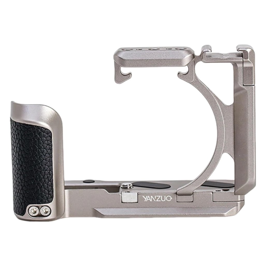 YANZUO Camera Cage for Canon V1 Camera, V1 Camera Cage Expansion Video Vlog Shooting Accesso (Titanium)