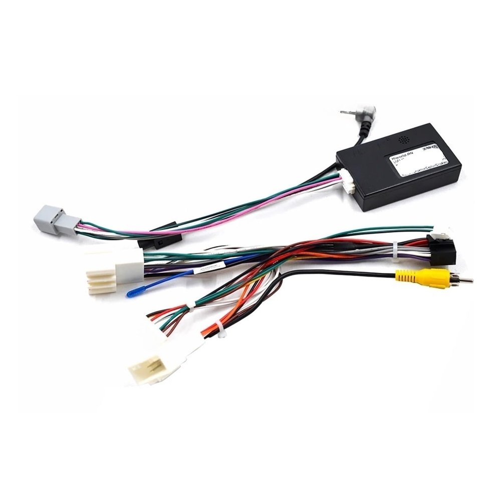 Car 16pin Audio Wiring Harness Cable and Canbus Box Compatible with Renault Logan 2 2012-2019 Sandero 2 2014-2019 Kaptur 2021 2022
