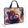 Red Panda Laptop Bag Lightweight Computer Bag Carrying Case for Work Business view 3