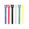 100PCS Reusable Cord Organizer Keeper Holder, Fastening Cable Ties Straps For Phones Wire Wrap Managemen Cable Management(Red,12x300mm) view 3