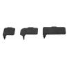 Bewinner Campaign Side Door Adjustment USB Need Camera Set, Dust and Water Protection, Easy Installation, Rubber Construction, 3 Pack Interface Package view 2