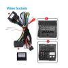 16 Pin Power Wiring Harness Cable Adapter Canbus Box Decoder Compatible with BMW X3 E83 2006-2010 Android Car Radio Stereo view 2