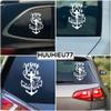 Jesus is My Anchor Car Decal Sticker, Christian Faith Jesus Religious Inspirational Funny Wall Sticker, Car Bumper Decoration Accessories for Car, SUV, Window, Wall, Laptop (6.0" x 3.9") view 3