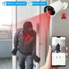 AKAVIG 10CH Wireless WiFi Security Cameras System with Monitor NVR, 3MP Business Plug and Play Surveillance Kit with Audio Recording Motion Detection, Night Vision, with 2T Hard Disk view 3