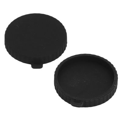 TOPINCN 2Pcs Camera Lens Cap, Lens Protector Flexible Lens Cover Fit for OSMO ACTION4 3 5Pro Camera Lens, Anti Fall Lens Protective Cover Soft Lens Cover Accessories