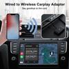 Wisoqu Wireless Adapter Auto Connect Plug and Play WiFi Dongle for with 2.4GHz 5GHz Stable Sync Original Car USB Type C view 4