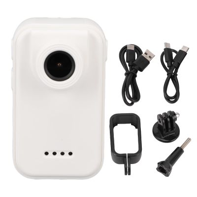 2K Thumb Action Camera, Tiny Portable Vlogging Camera, Wide Angle Small Body Cameras, Mini Body Camera for Cycling Motorcycle