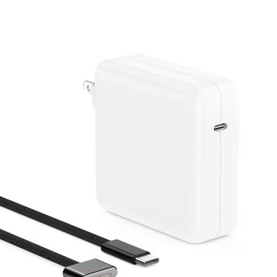 140W Charger for MacBook Pro 16 14 inch Mac Air 15 13.6 inch 2025 2024 2023 2022 2021 M4 M3 M2 M1, 6.6FT USB C to Magnetic 3 Cable with LED, PD 3.1/3.0, Compact, Original Quality, Space Black
