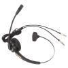Corded Telephone Headset, Single Ear Phone Headset with Noise Cancellation Microphone, Headband and 330 Degree Rotatable Ear Plate for Customer Service, Multimedia view 1