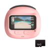 720P Rose Transportable Camera with Constructed in Creative Overlays Simple Tap Action Excellent Teenage School Tasks Dense Student Travel Camera view 1