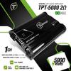 Timpano TPT-5000 2 Ohm Full Range Amplifier - 5000 Watts RMS Class D 1 Channel Amp Built-in Crossovers for Installation of PRO Audio Midbass, Midrange Loudspeakers on Car Audio Systems view 2
