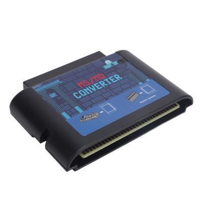 Bewinner MS for MD Game Card Durable Game Writer to 5 3 2 for Mega Drive for Plug and Play (Black)
