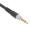 Bewinner 3.5mm Male Cable Male Cable Cloud Headphones, Transparent Copper Wire to Improve Sound Resolution and Separation view 3