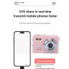 Digital Camera, 1080P HD 2MP Keychain Digital Camera, Compact Portable Cameras for Photography, Mini Camera for Boys Girls (Pink) view 4